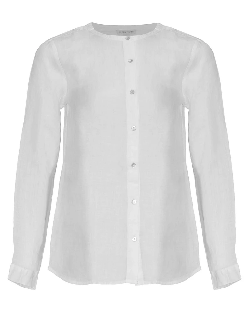 Handkerchief Linen Button Down Shirt