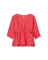 Eileen Fisher Handkerchief Linen Top