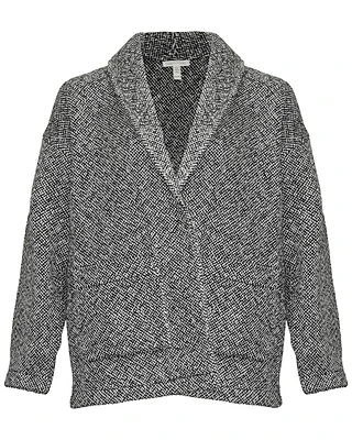 Handwoven Shawl Collar Jacket