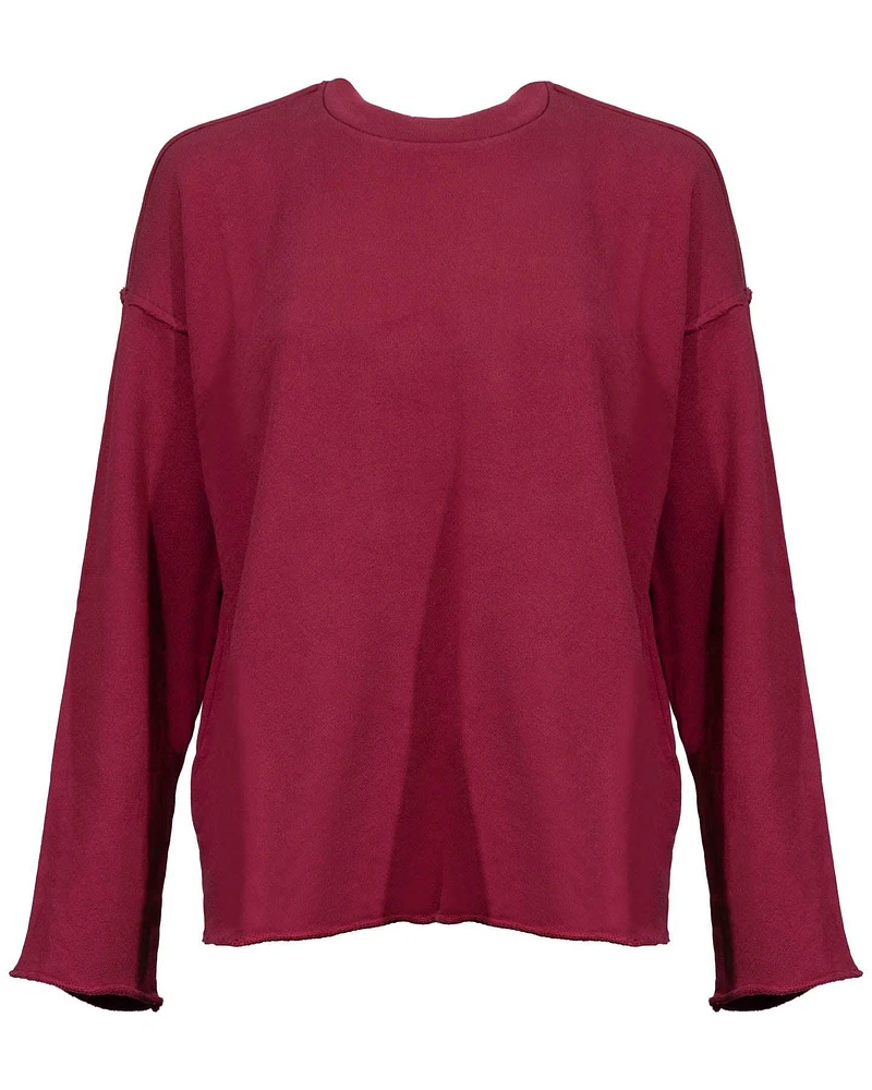 Eileen Fisher High Crew Neck Box Top