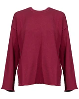 Eileen Fisher High Crew Neck Box Top