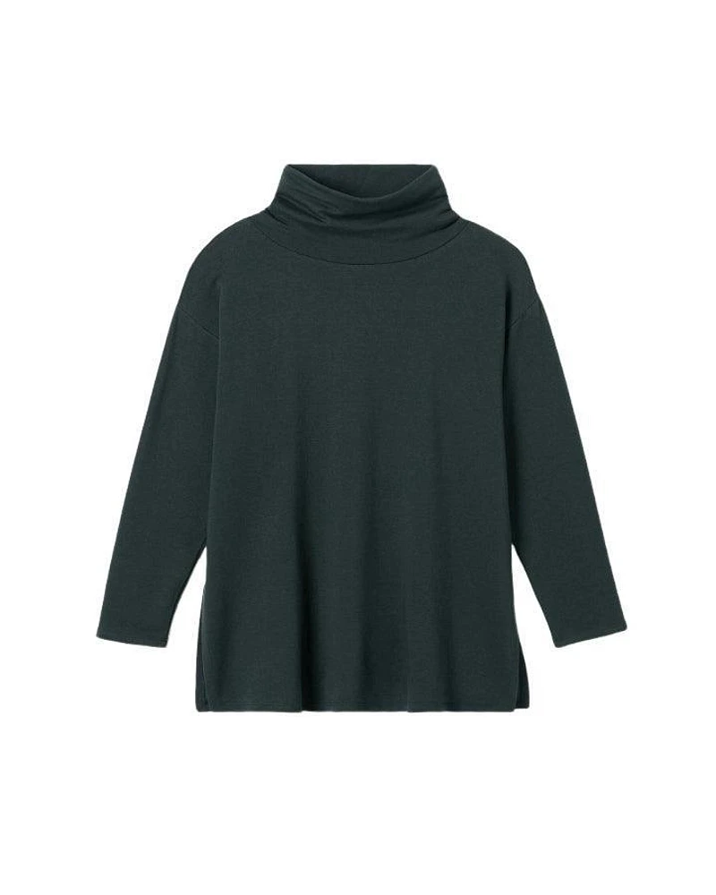 Eileen Fisher Hug Funnel Neck Tunic