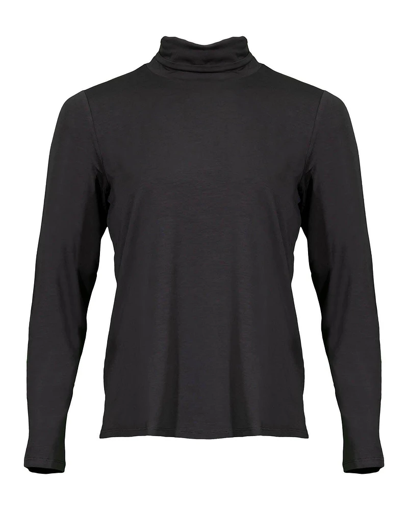 Jersey Scrunch Neck Top