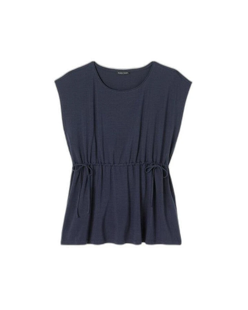 Eileen Fisher Jewel Neck Top
