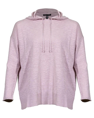 Eileen Fisher Linen Slub Long Sleeve Hoodie