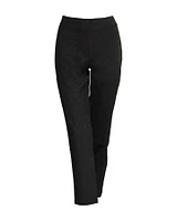 Melange Ponte Slim Ankle Pant