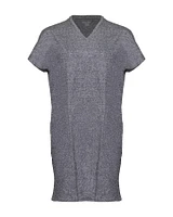 Melange V-Neck Dress