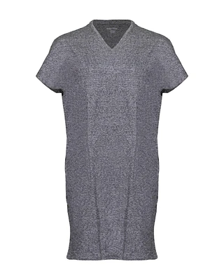 Melange V-Neck Dress