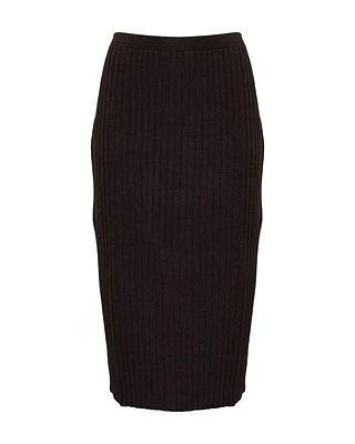 Merino Wool Pencil Skirt