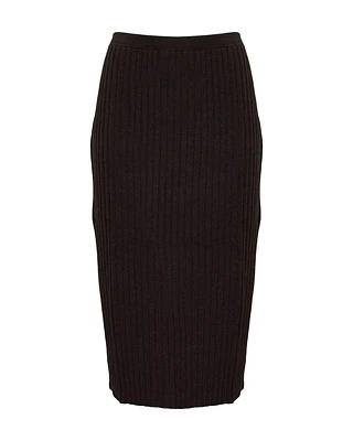 Merino Wool Pencil Skirt