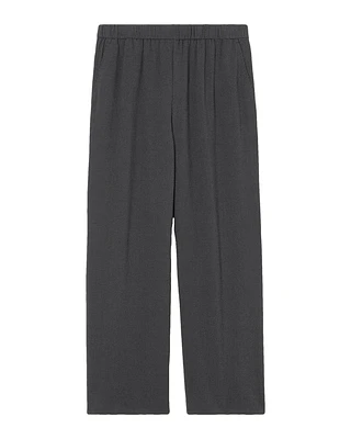 Eileen Fisher Mini Check Wide Leg Pant