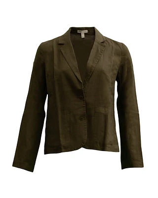 Notch Collar Blazer