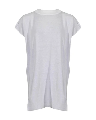 Eileen Fisher Peruvian Mock Neck Boxy Top