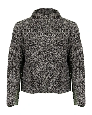 Eileen Fisher Peruvian Organic Cotton Boucle Box Top