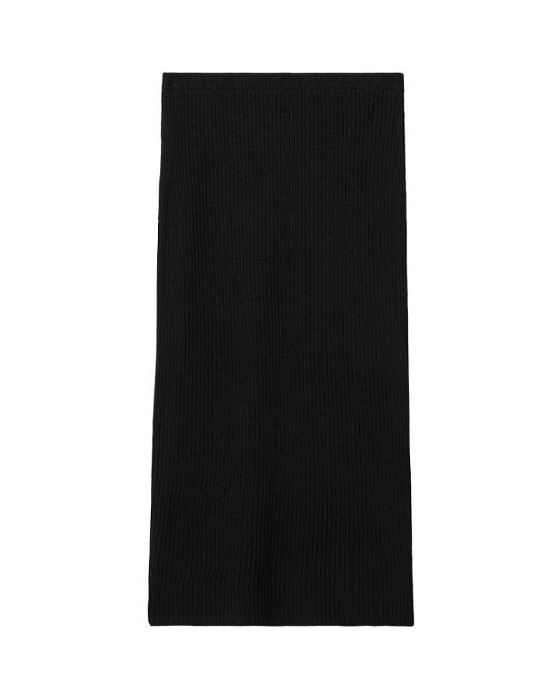 Eileen Fisher Ribbed Knit Long Pencil Skirt