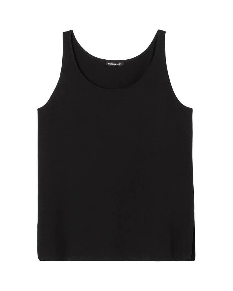Eileen Fisher Scoop Neck Jersey Tank Top