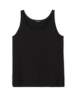 Eileen Fisher Scoop Neck Jersey Tank Top