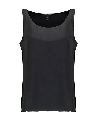Scoop Neck Tank Black