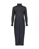 Scrunch Turtleneck Dress