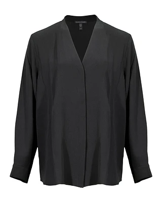 Eileen Fisher Silk Crepe Blouse