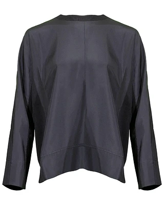Eileen Fisher Silk Crew Neck Top