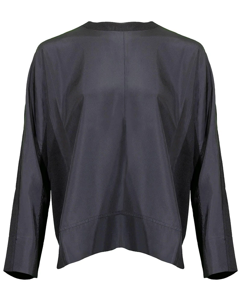 Eileen Fisher Silk Crew Neck Top