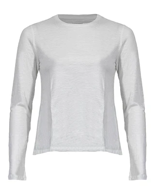 Eileen Fisher Slub Long Sleeve Tee