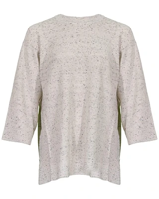 Eileen Fisher Speckle Crew Neck Tunic