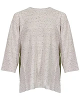 Eileen Fisher Speckle Crew Neck Tunic