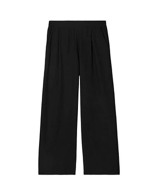 Eileen Fisher Stretch Crepe Wide Pant