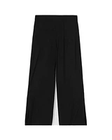 Eileen Fisher Stretch Jersey Knit Pants with Slits