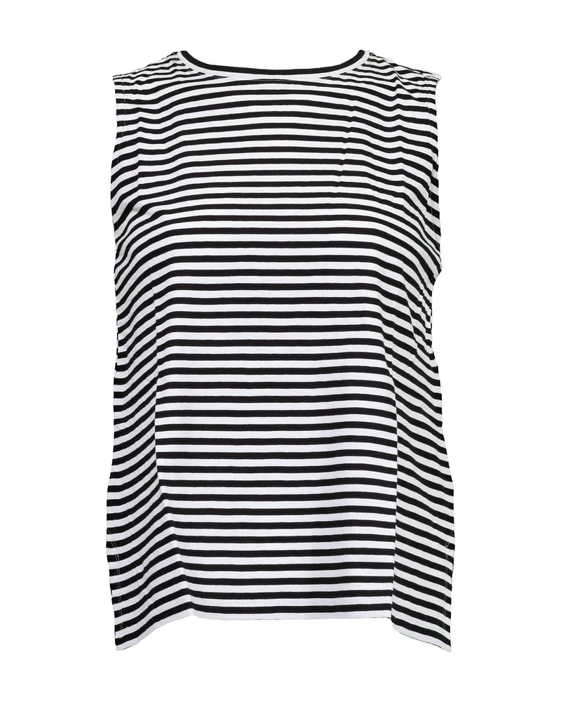 Stripe Boxy Tank Top