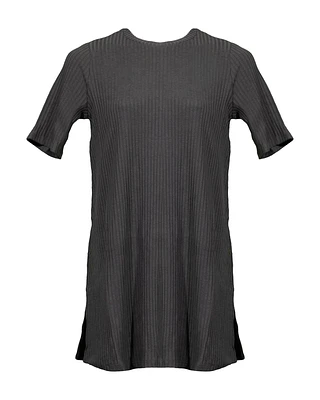 Tencel Rib Tunic Bark