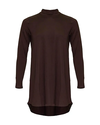 Tencel Scrunch Neck Tunic