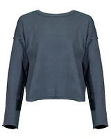 Eileen Fisher Terry Box Top Eucalyptus