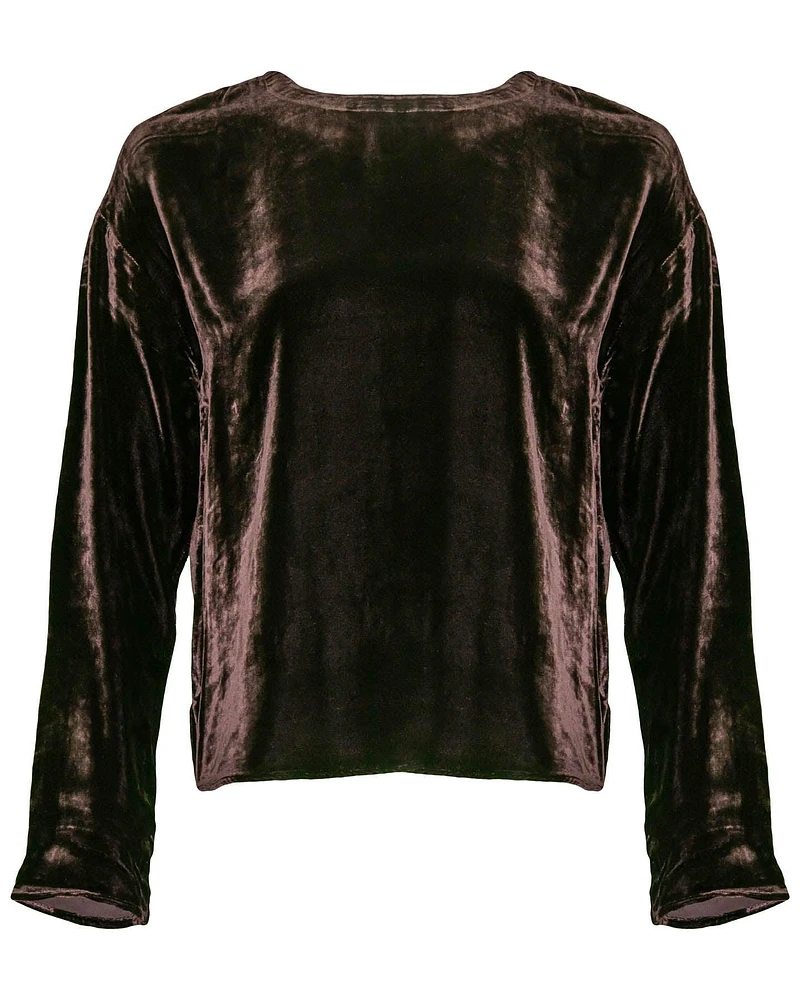 Velvet Box Top Cassis