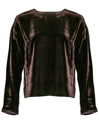 Velvet Box Top Cassis