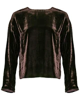 Velvet Box Top Cassis