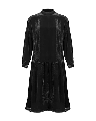 Eileen Fisher Velvet Drop Waist Dress