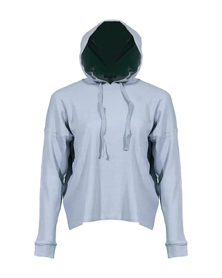 Eileen Fisher Waffle Stitch Hoodie