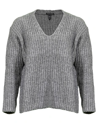 Eileen Fisher Wool Blend Loft Box Top