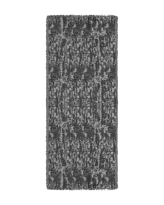 Wool Cashmere Linen Rectangle Scarf