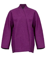 Wool High Collar Jacket