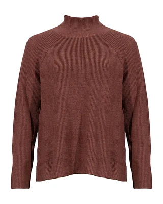 Eileen Fisher Wool Raglan Turtleneck