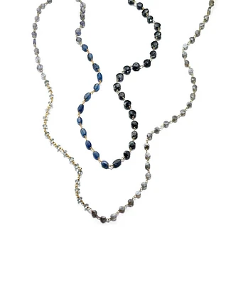 Diana Grand Blue Multi Stone Necklace