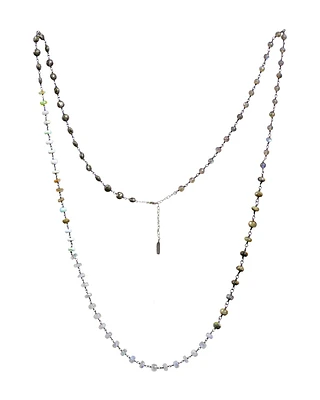 Diana Sage Multi Stone Necklace