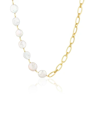 Ellie Half & Half Necklace