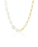 Ellie Half & Half Necklace