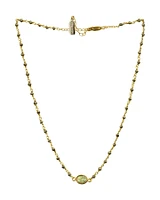 Libi Oval Necklace-Gold