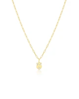 Sprinkle Lock Charm Necklace